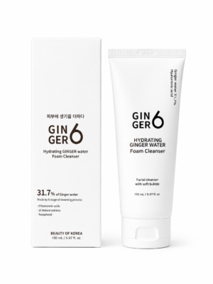 Ginger6 Hydrating Ginger Water Foam Cleanser